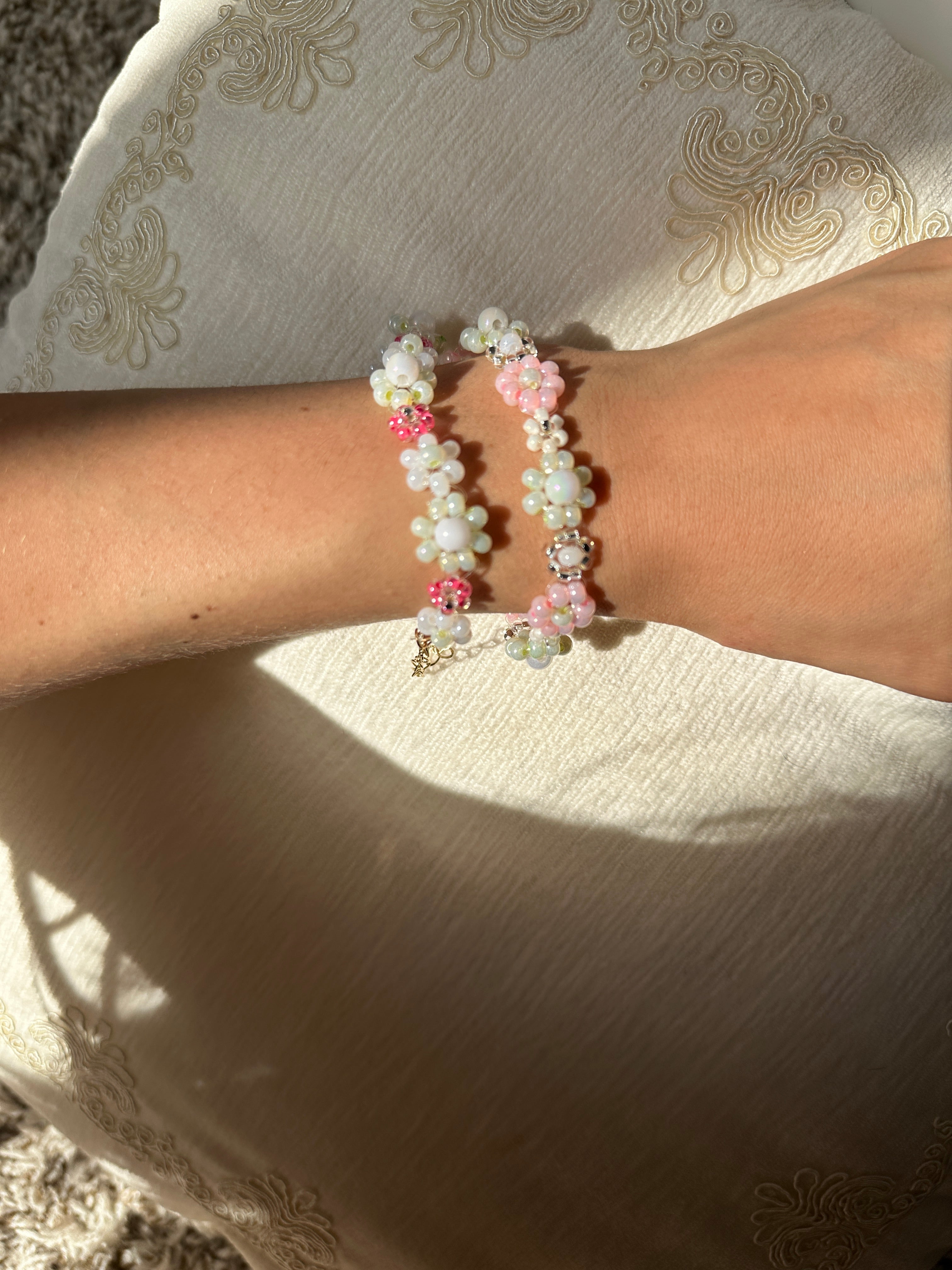 Beaded Summer Garden Bracelet Collection