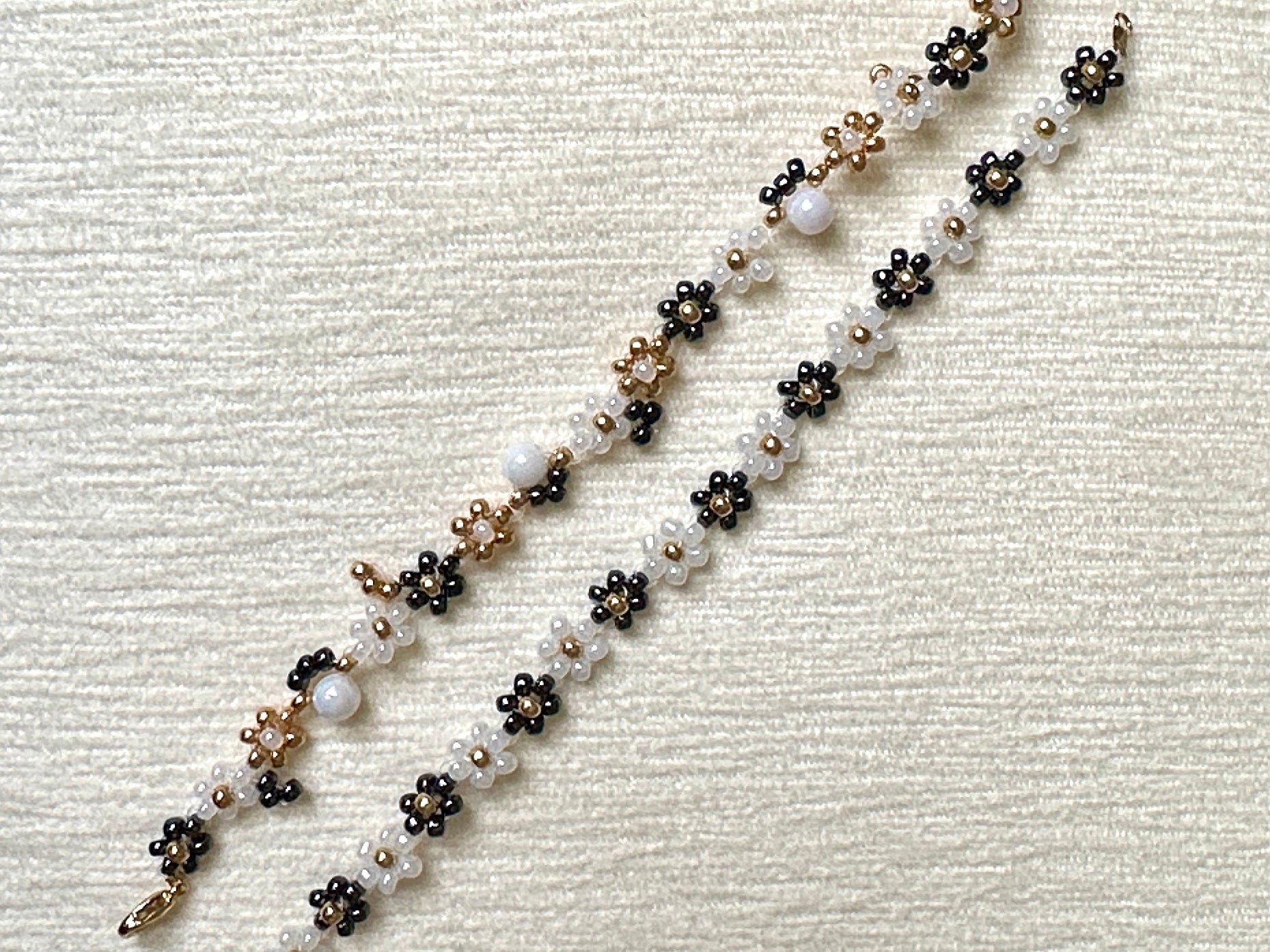 Midnight Pearl Bracelet Set